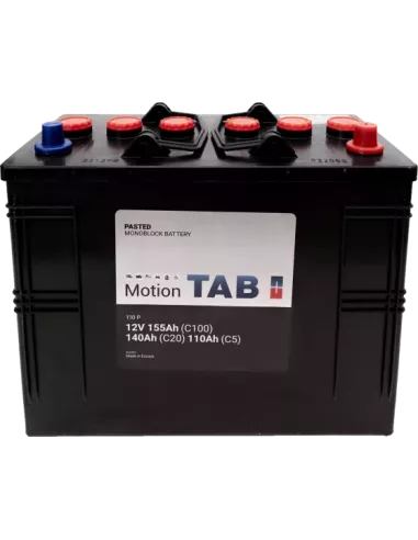 Batterie à décharge lente 110P 62512/WOR13 12 V 140 Ah TAB MOTION