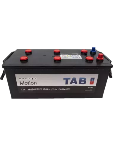 Batterie à décharge lente 190P M16G/C 12 V 225 Ah TAB MOTION