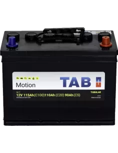 Batterie tubulaire 90T GR28 12 V 110 Ah TAB MOTION