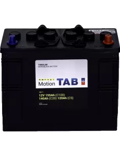 Batterie tubulaire 120T 62512/WOR 12 V 140 Ah TAB MOTION