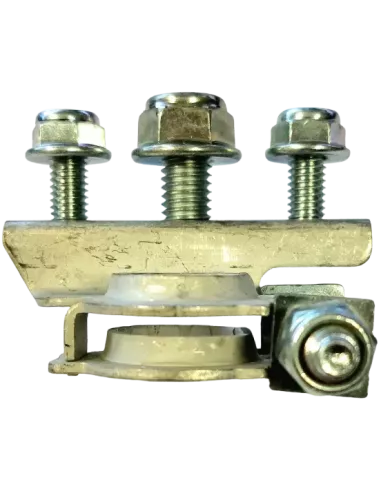 Collier de batterie 3 axes M6/M8/M6 pour borne négative