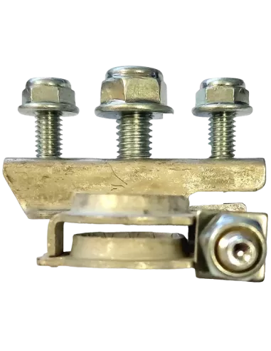 Collier de batterie 3 axes M6/M8/M6 pour borne positive