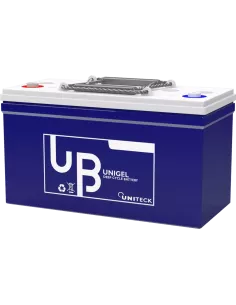 Batterie Plomb Carbone UNIBAT 100.12 Gel 12V 100Ah