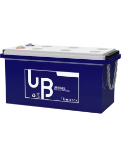 Batterie Plomb Carbone UNIBAT 150.12 Gel 12V 150Ah