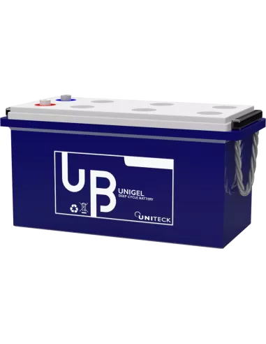 Batterie Plomb Carbone UNIBAT 150.12 Gel 12V 150Ah