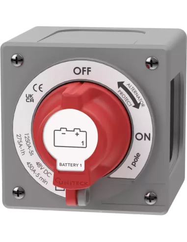 Coupe batterie UNISWITCHBAT 275.36-AP UNITECK