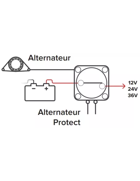 Coupe batterie UNISWITCHBAT 275.36-AP UNITECK (schéma)