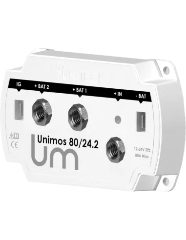 Répartiteur de charge UNIMOS 80.24/2 12/24V 80A 2 sorties