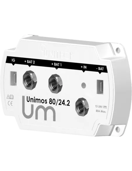 Répartiteur de charge UNIMOS 80.24/2 12/24V 80A 2 sorties