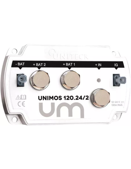 Répartiteur de charge UNIMOS 120.24/2 12/24V 120A 2 sorties