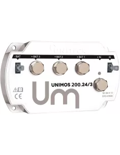 Répartiteur de charge UNIMOS 200.24/3 12/24V 200A 3 sorties