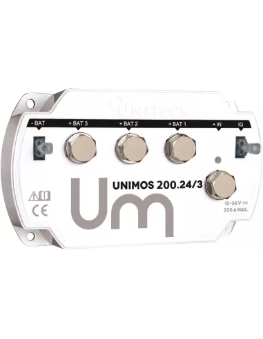 Répartiteur de charge UNIMOS 200.24/3 12/24V 200A 3 sorties