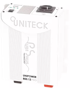Convertisseur de tension pur sinus UNIPOWER 800.12 PRO 12/230V 800W UNITECK