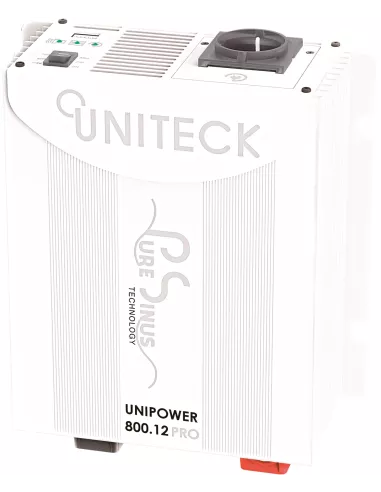 Convertisseur de tension pur sinus UNIPOWER 800.12 PRO 12/230V 800W UNITECK