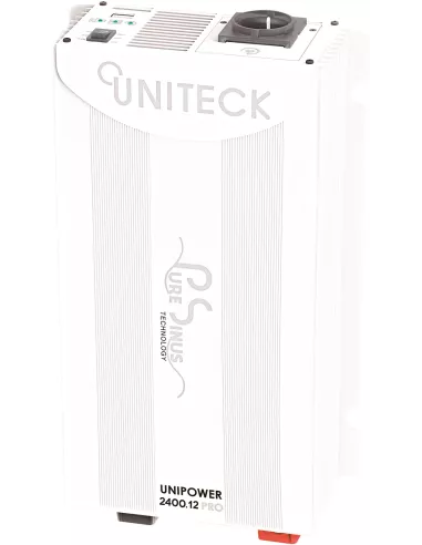 Convertisseur de tension pur sinus UNIPOWER 2400.12 PRO 12/230V 2400W UNITECK