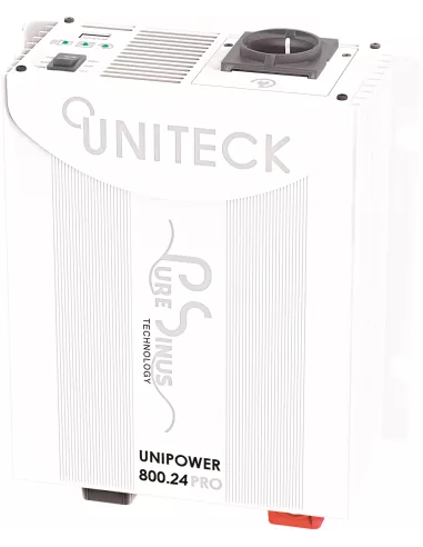 Convertisseur de tension pur sinus UNIPOWER 800.24 PRO 24/230V 800W UNITECK