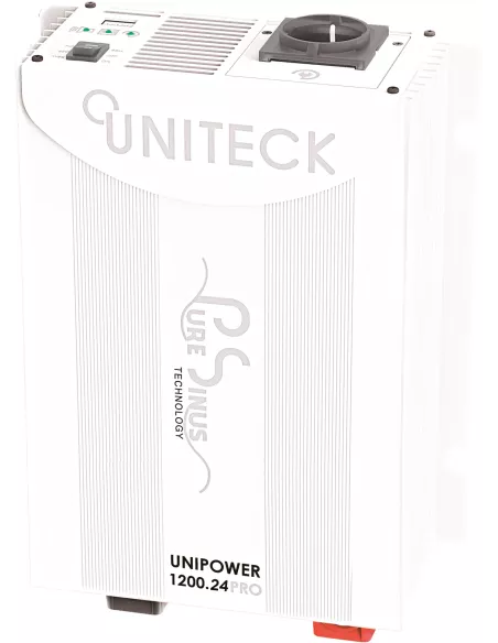 Convertisseur de tension pur sinus UNIPOWER 1200.24 PRO 24/230V 1200W UNITECK