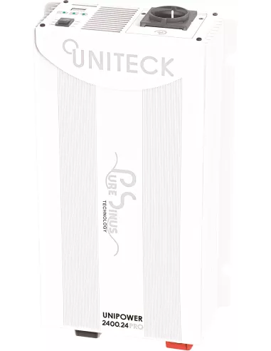 Convertisseur de tension pur sinus UNIPOWER 2400.24 PRO 24/230V 2400W UNITECK