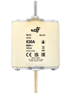 Fusible à couteaux NH3 630 A / 500 V 2