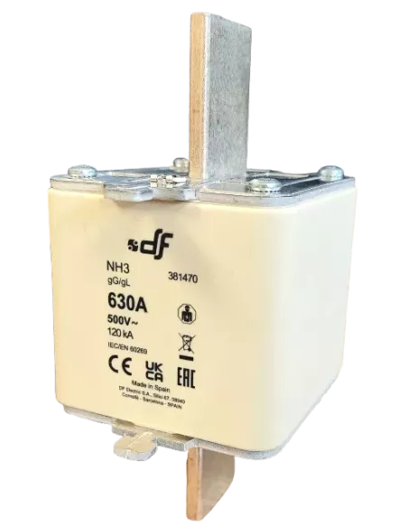 Fusible à couteaux NH3 630 A / 500 V