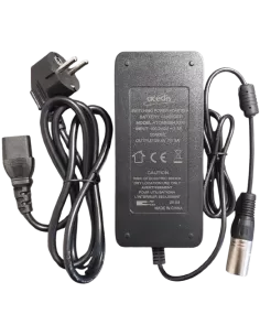 Chargeur de batterie NMC ATOM N24-3 24 V 3 A avec prise XLR
