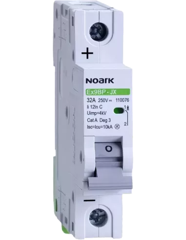 Disjoncteur miniature Ex9BP-JX 1P C 10 A NOARK