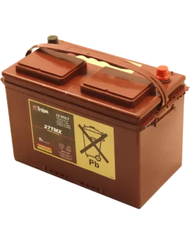 Batterie TROJAN 27TMX 12V 105Ah bornes Auto
