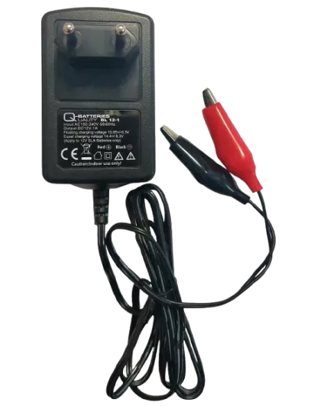 Chargeur de batterie Plomb AGM Quality Batteries BL12-1 12 V 1 A
