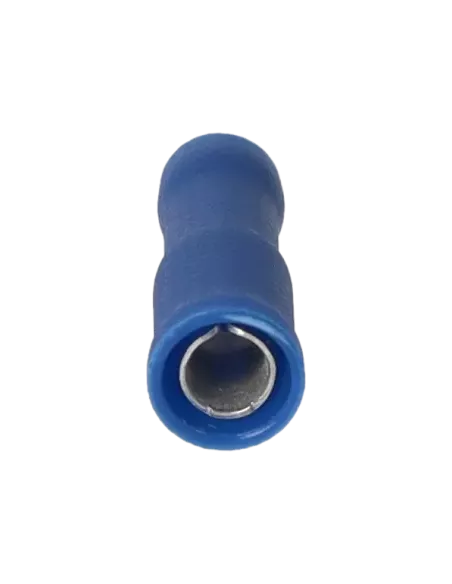 Cosse cylindrique femelle isolée 1.5 - 2.5 mm² bleu