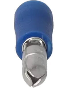 Cosse cylindrique mâle isolée 1.5 - 2.5 mm² bleu 2