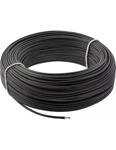 Câble souple 2.5 mm² noir pour l'extérieur