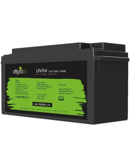 Batterie Lithium OffGridTec 24V 314Ah