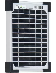 Panneau solaire monocristallin 12 V 5 W Offgridtec