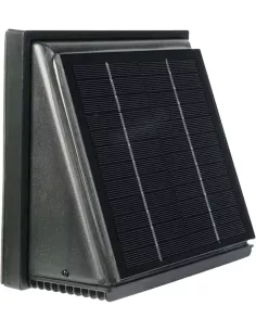 Ventilateur Solaire Kit Pure Breeze Noir