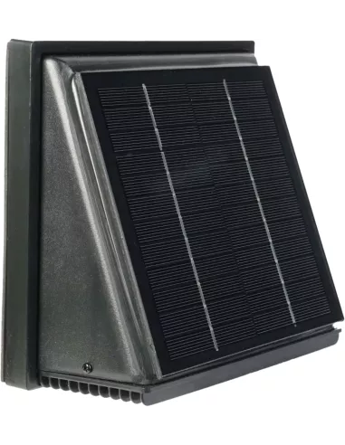 Ventilateur Solaire Kit Pure Breeze Noir