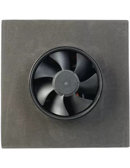 Ventilateur Solaire Kit Pure Breeze Noir