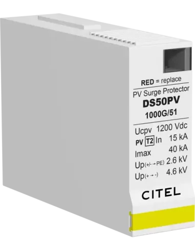 Module débrochable pour parafoudre Citel DSM50PV-1000G/51