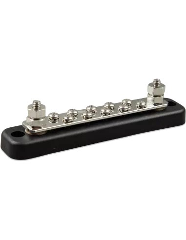 Busbar 150 A 2P avec 10 vis + capot VICTRON