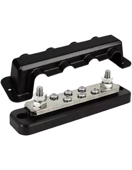 Busbar 250 A 2P avec 6 vis + capot VICTRON