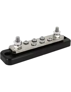 Busbar 250 A 2P avec 6 vis + capot VICTRON