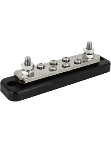 Busbar 250 A 2P avec 6 vis + capot VICTRON