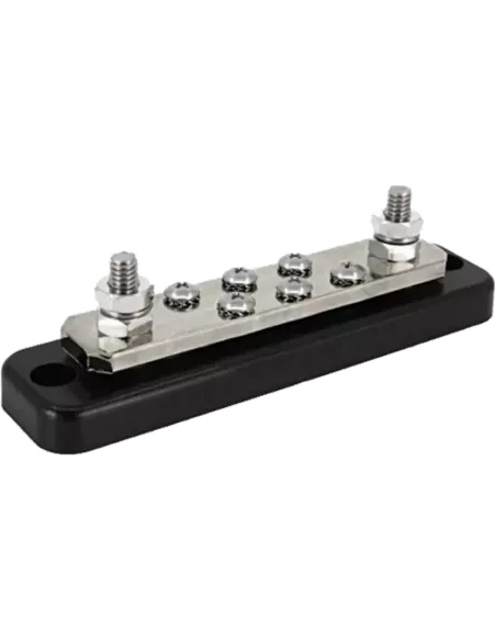 Busbar 250 A 2P avec 6 vis + capot VICTRON