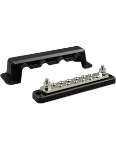 Busbar 250 A 2P avec 12 vis + capot VICTRON