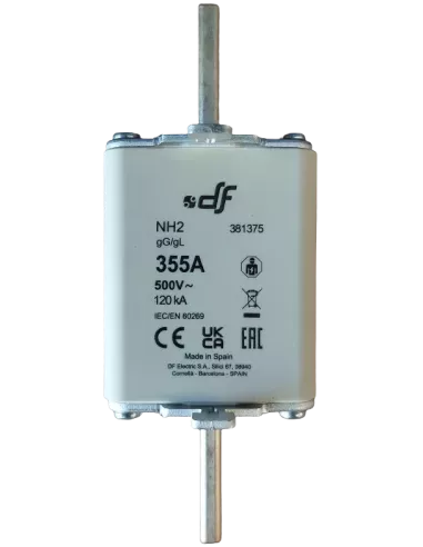 Fusible à couteaux NH2 355 A / 500 V