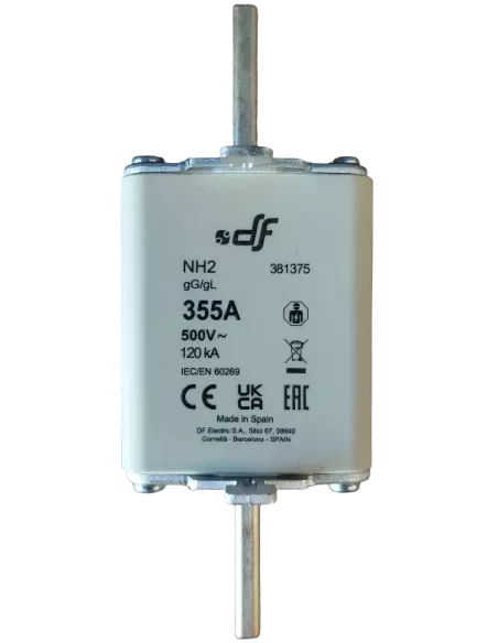 Fusible à couteaux NH2 355 A / 500 V