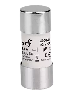 Fusible cylindrique 22 x 58 gBat 40 A