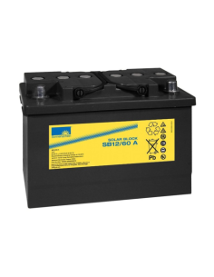Batterie Gel 12 V 60 Ah - SB12/60A SOLAR BLOCK SONNENSCHEIN