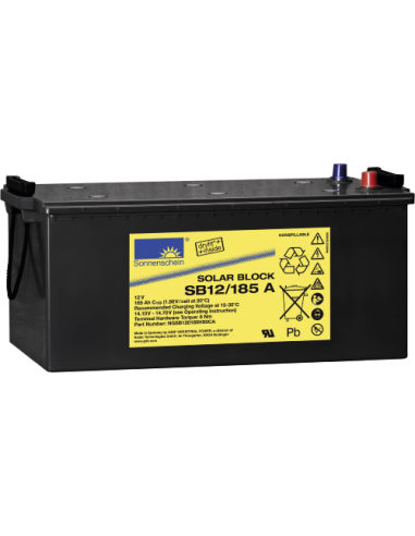 Batterie Gel 12 V 185 Ah - SB12/185A SOLAR BLOCK SONNENSCHEIN