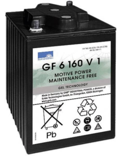 Batterie Gel GF 06 160 V1 Sonnenschein / 6V 160Ah