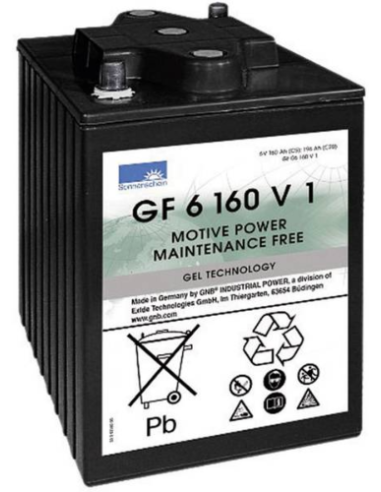 Batterie Gel GF 06 160 V1 Sonnenschein / 6V 160Ah